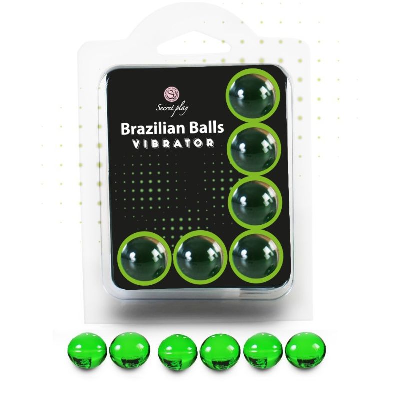 SECRETPLAY - SET 6 BRAZILIAN BALLS VIBRATOR - Foto 1 SECRETPLAY - SET 6 BRAZILIAN BALLS VIBRATOR - sexbliss - Foto 1