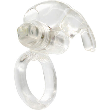 SEVEN CREATIONS - ANILLO VIBRADOR DE SILICONA TRANSPARENTE - sexbliss - Foto 1