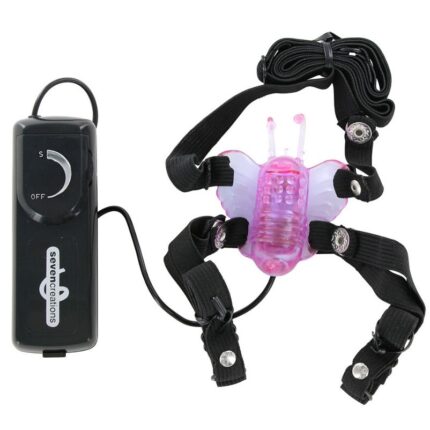 SEVEN CREATIONS - BUTTERFLY STIMULATOR CON VIBRACIÓN - sexbliss - Foto 1