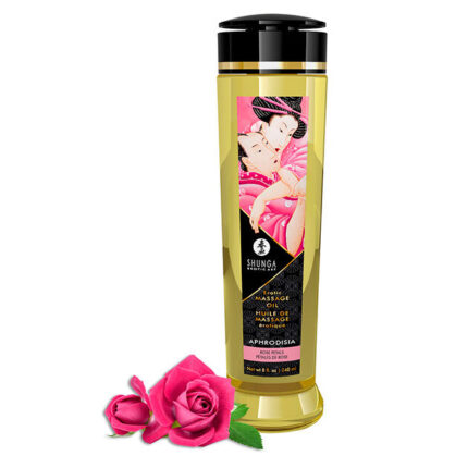SHUNGA - ACEITE DE MASAJE ERÓTICO APHRODISIA 240 ML - sexbliss - Foto 1
