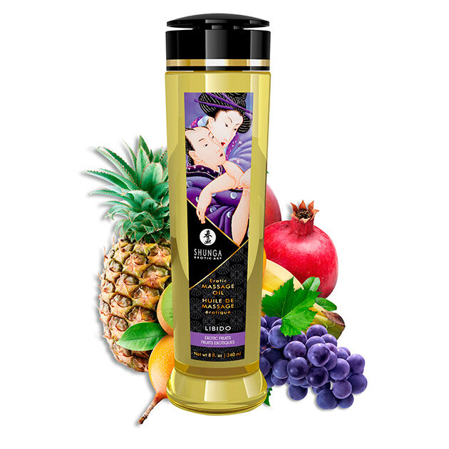 SHUNGA - ACEITE DE MASAJE ERÓTICO LÍBIDO 240 ML - Foto 1 SHUNGA - ACEITE DE MASAJE ERÓTICO LÍBIDO 240 ML - sexbliss - Foto 1