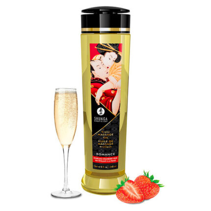 SHUNGA - ACEITE DE MASAJE ERÓTICO ROMANCE 240 ML - sexbliss - Foto 1