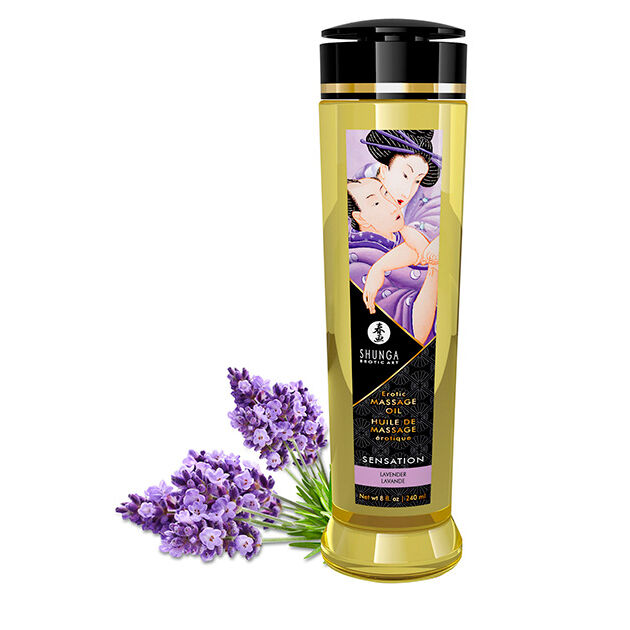 SHUNGA - ACEITE DE MASAJE ERÓTICO SENSACIÓN 240 ML - Foto 1 SHUNGA - ACEITE DE MASAJE ERÓTICO SENSACIÓN 240 ML - sexbliss - Foto 1