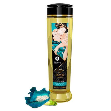 SHUNGA - ACEITE DE MASAJE ERÓTICO SENSUAL 240 ML - sexbliss - Foto 1
