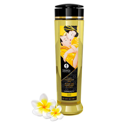 SHUNGA - ACEITE DE MASAJE ERÓTICO SERENITY 240 ML - sexbliss - Foto 1