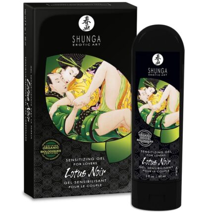SHUNGA - CREMA LOTUS NOIR SENSIBILIZANTE 60 ML - sexbliss - Foto 1