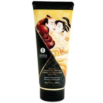 SHUNGA - CREMA MASAJE ALMENDRA DULCE 200 ML - sexbliss - Foto 1