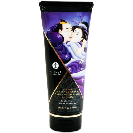 SHUNGA - CREMA MASAJE FRUTAS EXOTICAS 200 ML - sexbliss - Foto 1