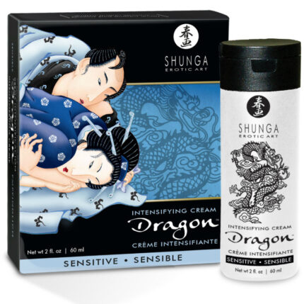 SHUNGA - DRAGON CREMA SENSITIVE PARA PAREJAS - sexbliss - Foto 1