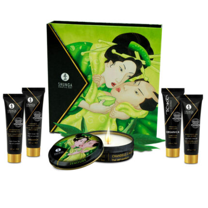 SHUNGA - KIT SECRET GEISHA TE VERDE ORGANICO - sexbliss - Foto 1