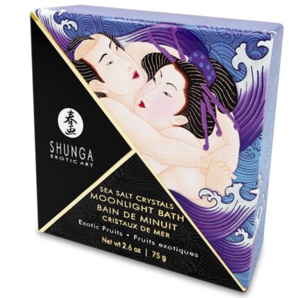 SHUNGA - SALES DE BAÑO AROMATIZADAS EXOTIC PURPLE 75 GR - sexbliss - Foto 1