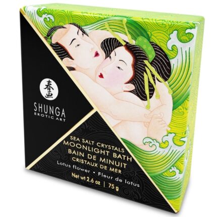 SHUNGA - SALES DE BAÑO AROMATIZADAS LOTUS 75 GR - sexbliss - Foto 1