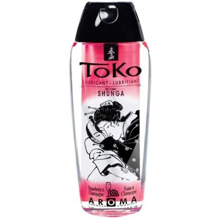 SHUNGA - TOKO AROMA LUBRICANTE FRESAS Y CHAMPAGNE - sexbliss - Foto 1