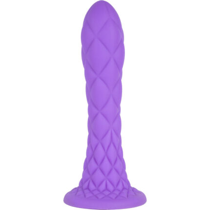 SILEXD - DREAMY DILDO FANTASY SILICONA LIQUIDA TERMOREACTIVO VIOLETA 18.5 CM - sexbliss - Foto 1