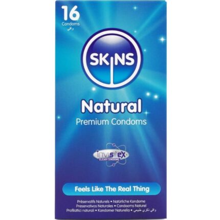 SKINS - NATURAL PRESERVATIVOS PREMIUM PACK 16 - sexbliss - Foto 1