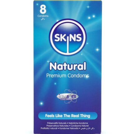 SKINS - NATURAL PRESERVATIVOS PREMIUM PACK 8 - sexbliss - Foto 1