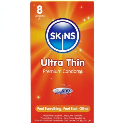 SKINS - ULTRAFINOS PRESERVATIVOS PREMIUM PACK 8 - sexbliss - Foto 1