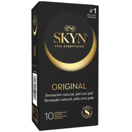 SKYN - PRESERVATIVO ORIGINAL SENSACIÓN NATURAL 10 UNIDADES - sexbliss - Foto 1