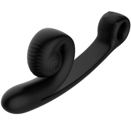 SNAIL VIBE - CURVE VIBRADOR NEGRO - sexbliss - Foto 1