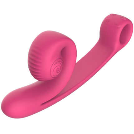 SNAIL VIBE - CURVE VIBRADOR ROSA - sexbliss - Foto 1