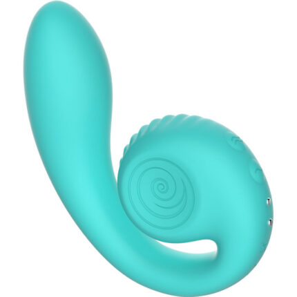 SNAIL VIBE - GIZI ESTIMULADOR DUAL TURQUESA - sexbliss - Foto 1