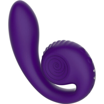 SNAIL VIBE - GIZI ESTIMULADOR DUAL VIOLETA - sexbliss - Foto 1