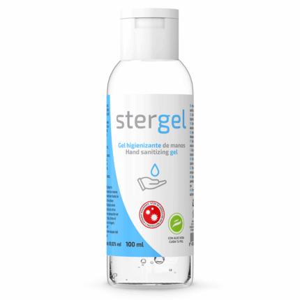STERGEL - GEL HIDROALCOHÓLICO HIGIENIZANTE DE MANOS ALOE VERA 100ML - sexbliss - Foto 1