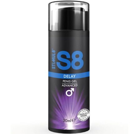 STIMUL8 - S8 DELAY GEL PARA EL PENE 30 ML - sexbliss - Foto 1