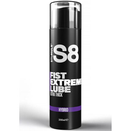 STIMUL8 - S8 EXTREME LUBRICANTE PARA PUÑOS HÍBRIDO EXTRA GRUESO 200 ML - sexbliss - Foto 1
