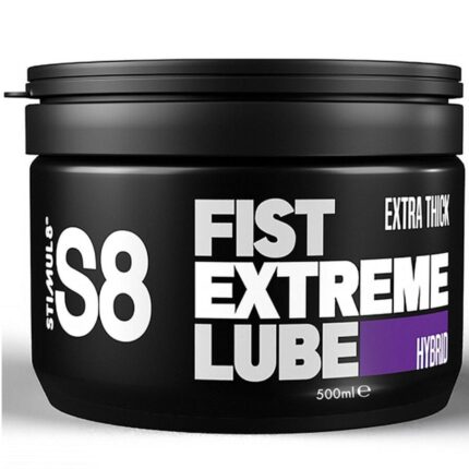 STIMUL8 - S8 EXTREME LUBRICANTE PARA PUÑOS HÍBRIDO EXTRA GRUESO 500 ML - sexbliss - Foto 1