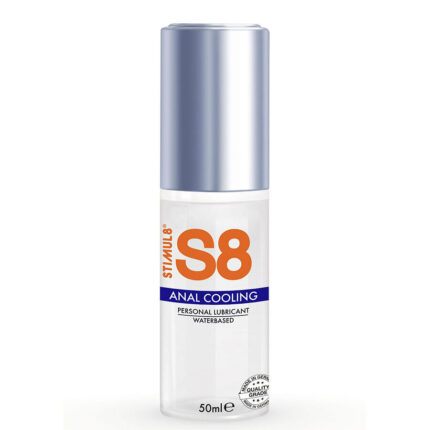 STIMUL8 - S8 LUBRICANTE ANAL EFECTO FRÍO 50 ML - sexbliss - Foto 1