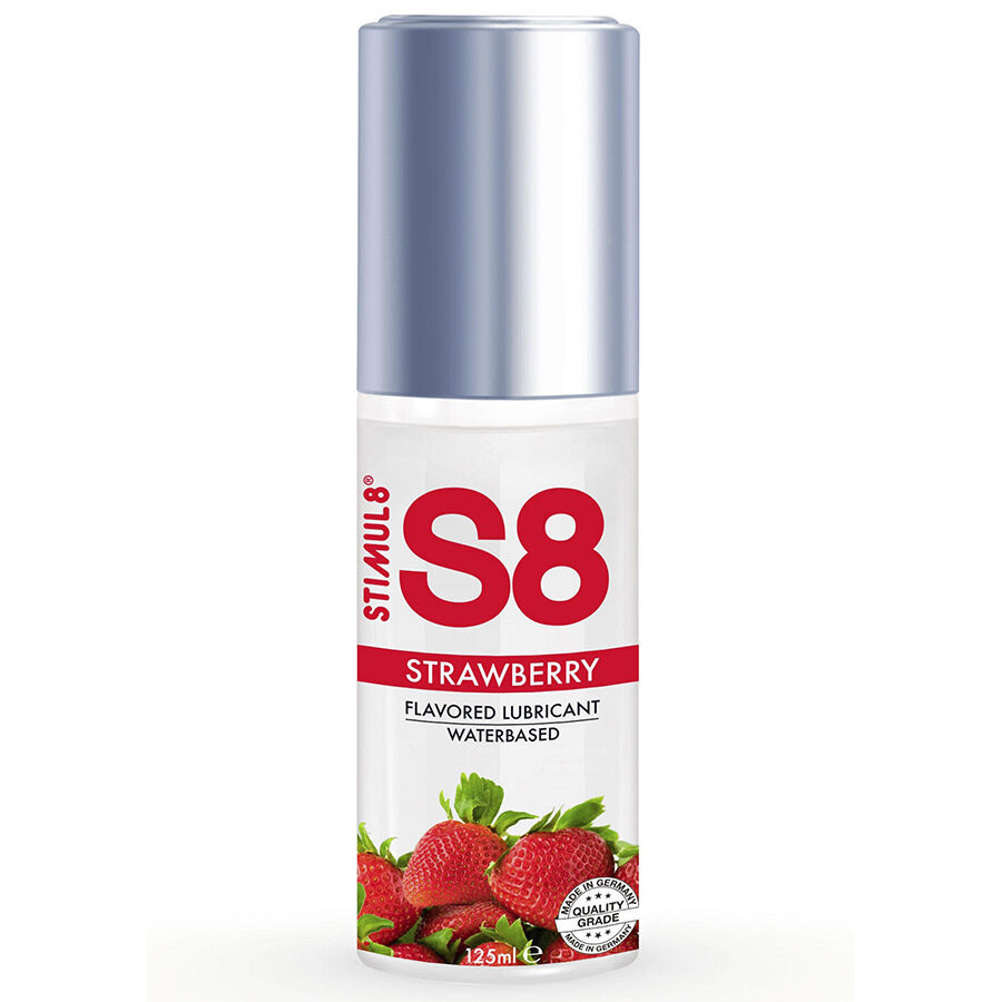 STIMUL8 - S8 LUBRICANTE DE FRESA 125 ML - Foto 1 STIMUL8 - S8 LUBRICANTE DE FRESA 125 ML - sexbliss - Foto 1
