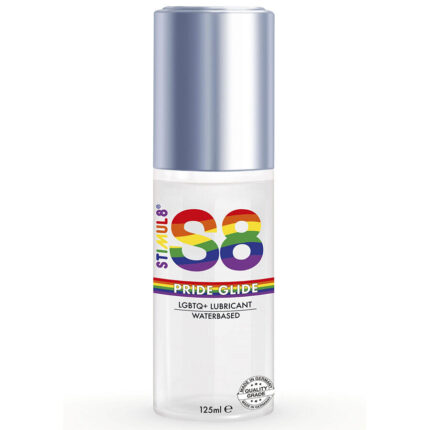 STIMUL8 - S8 LUBRICANTE GLIDE ORGULLO 125 ML - sexbliss - Foto 1