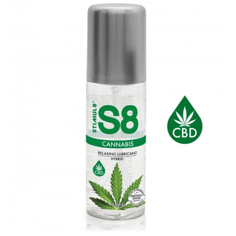 STIMUL8 - S8 LUBRICANTE HÍBRIDO CANNABIS 125 ML - Foto 1 STIMUL8 - S8 LUBRICANTE HÍBRIDO CANNABIS 125 ML - sexbliss - Foto 1