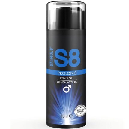 STIMUL8 - S8 PROLONG GEL PARA EL PENE 30 ML - sexbliss - Foto 1