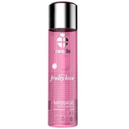 SWEDE - FRUITY LOVE ACEITE EFECTO CALOR FRESAS CON CHAMPAGNE 60 ML - sexbliss - Foto 1