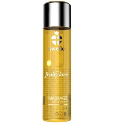 SWEDE - FRUITY LOVE ACEITE EFECTO CALOR FRUTAS TROPICALES Y MIEL 60 ML - sexbliss - Foto 1