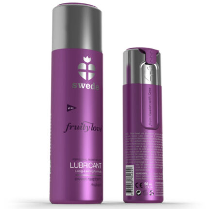 SWEDE - FRUITY LOVE LUBRICANTE FRAMBUESAS Y ACELGA ROJA 50 ML - sexbliss - Foto 1