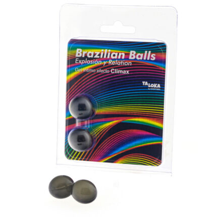 TALOKA - BRAZILIAN BALLS GEL EXCITANTE EFECTO CLIMAX 2 BOLAS - sexbliss - Foto 1