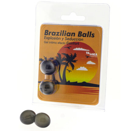 TALOKA - BRAZILIAN BALLS GEL EXCITANTE EFECTO CONFORT 2 BOLAS - sexbliss - Foto 1