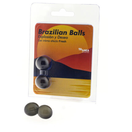 TALOKA - BRAZILIAN BALLS GEL EXCITANTE EFECTO FRESCOR 2 BOLAS - sexbliss - Foto 1