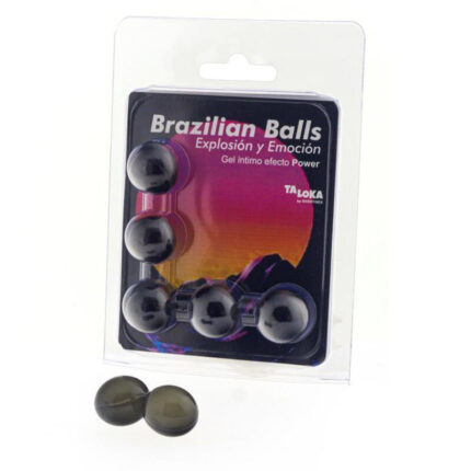 TALOKA - BRAZILIAN BALLS GEL EXCITANTE EFECTO POWER 5 BOLAS - sexbliss - Foto 1
