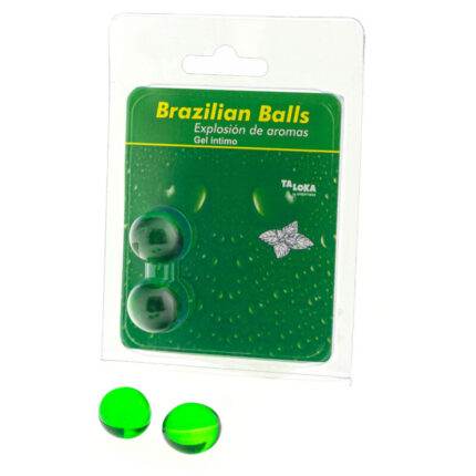 TALOKA - BRAZILIAN BALLS GEL ÍNTIMO MENTA 2 BOLAS - sexbliss - Foto 1