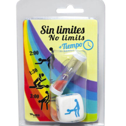 TALOKA - DADO C/ POSICIONES+ RELOJ DE ARENASIN LIMITES - sexbliss - Foto 1