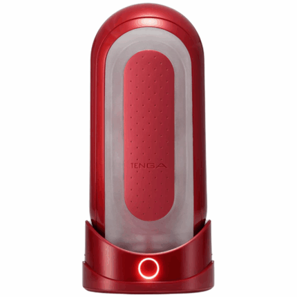 TENGA - FLIP 0 ZERO ROJO CON CALENTADOR - sexbliss - Foto 1
