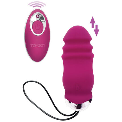 TOYJOY - HAPPINESS SUNN SIDE UP AND DOWN VIBRADOR CONTROL REMOTO FUCSIA - sexbliss - Foto 1