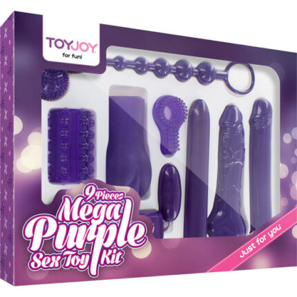TOYJOY - JUST FOR YOU MEGA PURPLE SEX TOY KIT - sexbliss - Foto 1