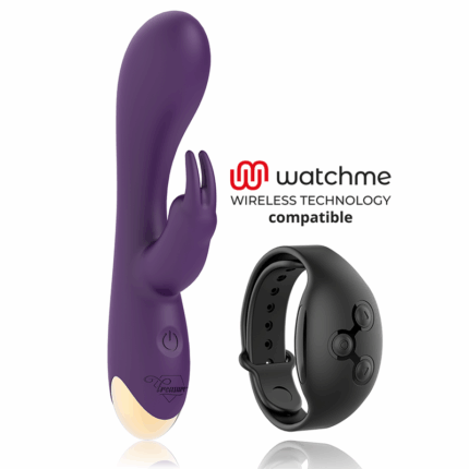 TREASURE - LAURENCE RABBIT VIBRADOR COMPATIBLE CON LA TECNOLOGÍA WATCHME WIRELESS - sexbliss - Foto 1