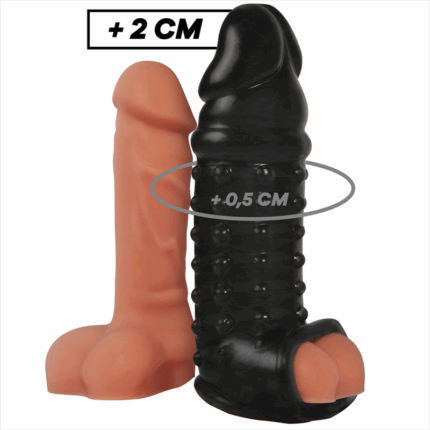 VIRILXL - EXTENSION Y FUNDA DE PENE  V11 NEGRO - sexbliss - Foto 1