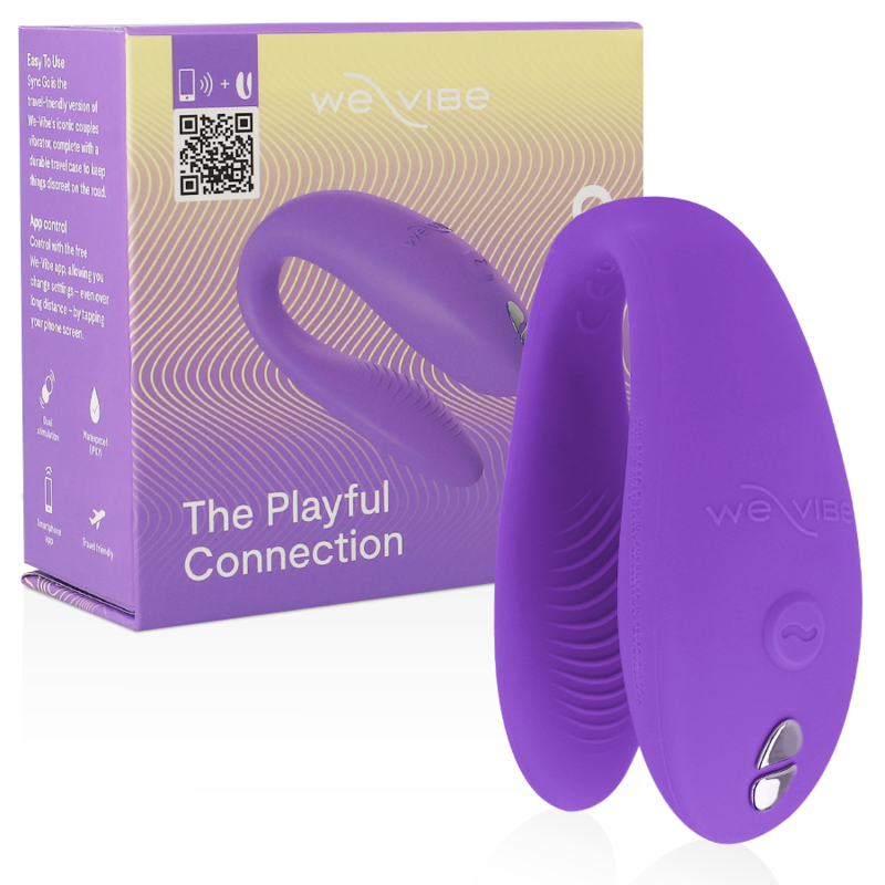 WE-VIBE - SYNC GO ESTIMULADOR DUAL VIOLETA - Foto 1 WE-VIBE - SYNC GO ESTIMULADOR DUAL VIOLETA - sexbliss - Foto 1